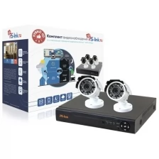 Готовый комплект AHD видеонаблюдения 2Мп Ps-link KIT-C202HD