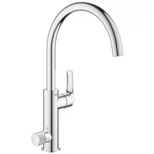 Смеситель для кухни GROHE Blue Pure Eurosmart с функцией очистки водопроводной воды, хром (31722000)