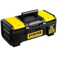 Пластиковый ящик для инструментов STAYER TOOLBOX-16 390 х 210 х 160 38167-16