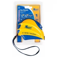 Рулетка KRAFT Professional KT 700756 7.5м х 25mm, с автоматической фиксацией