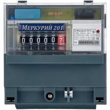 Счетчик электроэнергии Меркурий 201.5 5(60)А 230В однотарифный