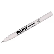 Маркер-краска Centropen "Paint Marker 9211", черная, игольчатый, 0,7 мм, лаковый, блистер