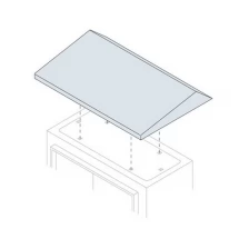 ABB Крыша антидождевая для шкафов SR 400х200мм ШхГ