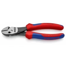 Бокорезы KNIPEX KN-7372180 TwinForce® черненые, черного цвета 180 mm