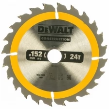 Пильный диск DEWALT CONSTRUCTION DT1930, 152/20 мм.