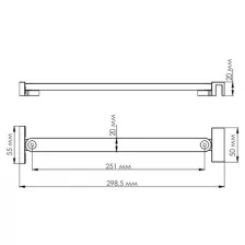 Фиксатор для стеклянной шторки WasserKRAFT D162