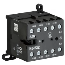 Миниконтактор K6-22-Z 3A (400В AC3) катушка 24В AC GJH1211001R0221