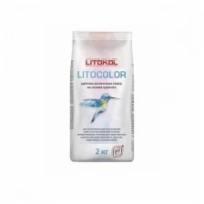 Цементная затирка LITOKOL LITOCOLOR L.22 крем-брюле 2 кг