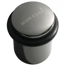 Дверной напольный ограничитель Morelli DS3 W Белый (упор-стоппер-отбойник для межкомнатных, входных, металлических, пвх)