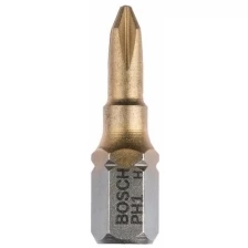 Бита Ph2 3 шт. (хвостовик шестигранный 1/4"; 25 мм; MaxGrip) BOSCH 2.607.001.546