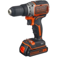 Аккумуляторная дрель-шуруповерт BLACK+DECKER BL186KB